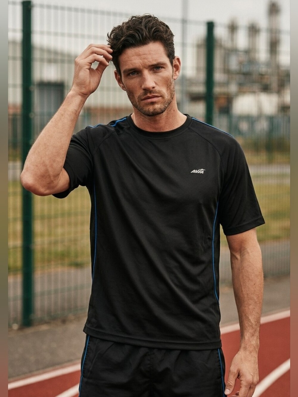 Black Avia Shirt Large